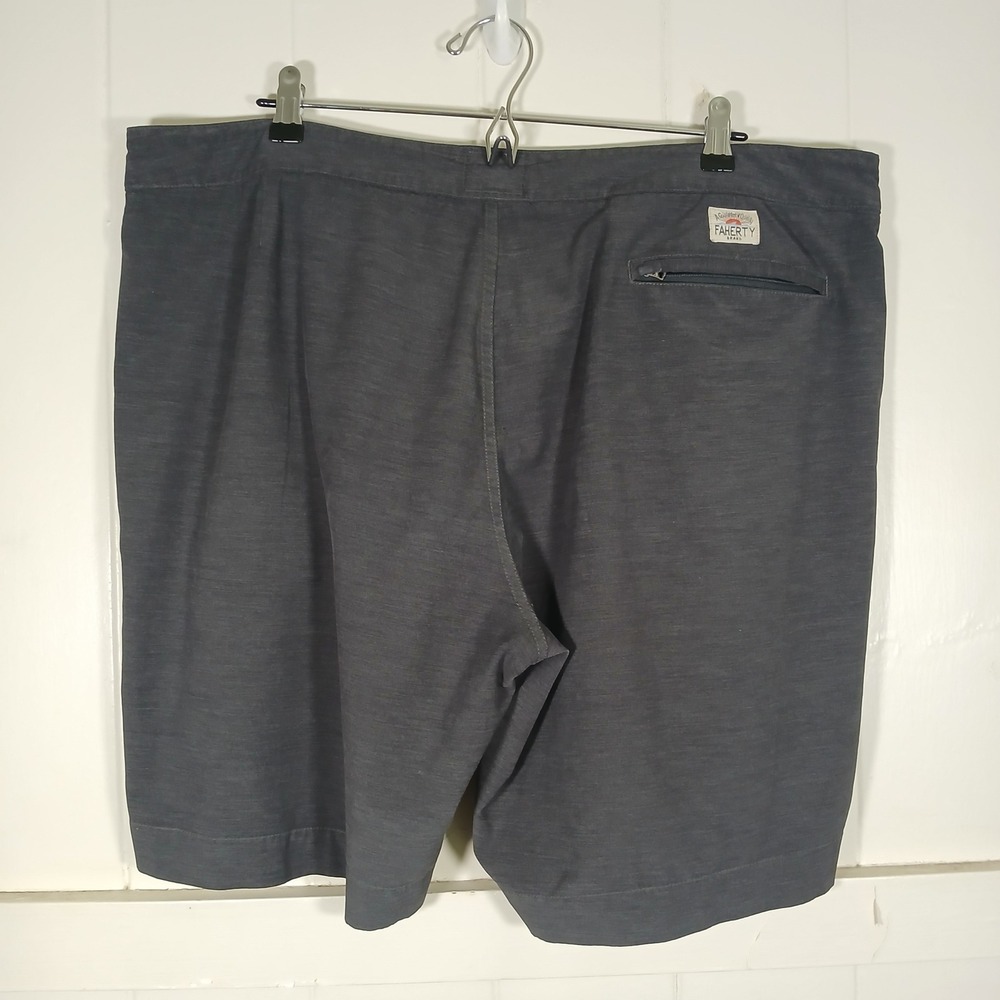 Faherty All Day Shorts Men 40 Charcoal Grey Hybrid Stretch MSC0007 - Picture 3 of 11